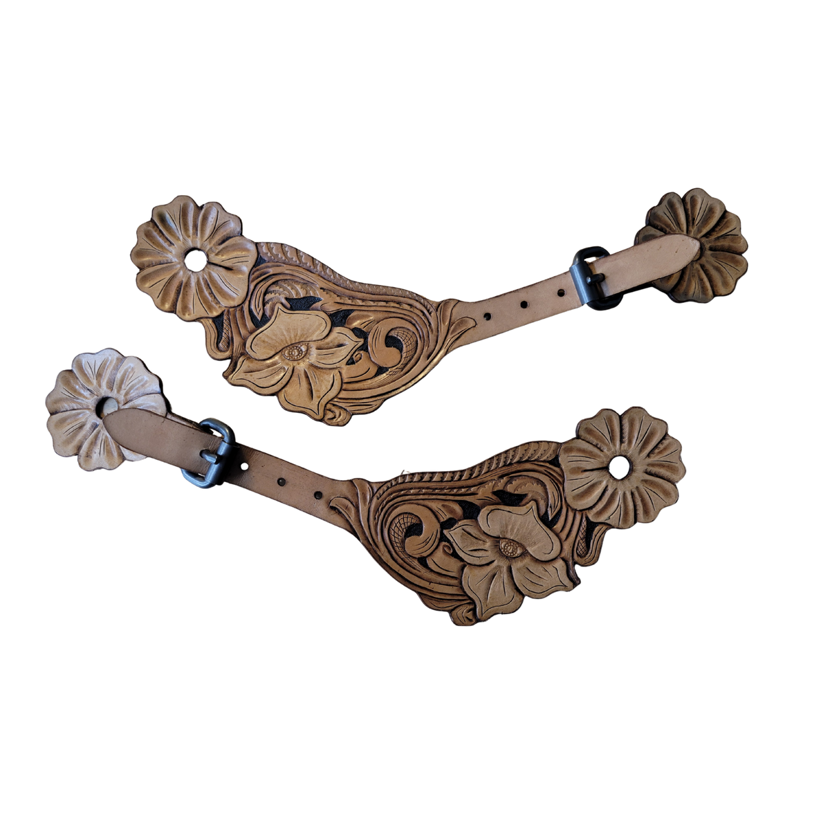 Floral Spur Straps