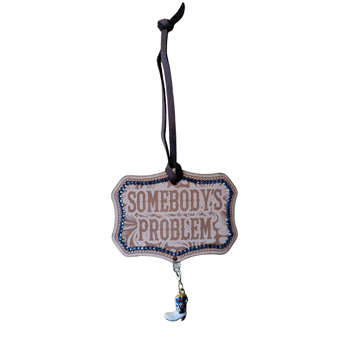 Leather Rear-view Mirror or Saddle Charms