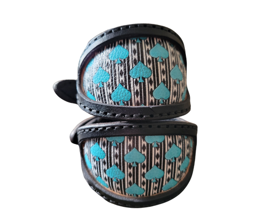 Leather Saddle Stirrup Keepers